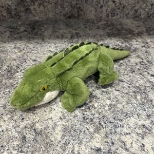 Green Plush Alligator Toy, Stuffed Animal